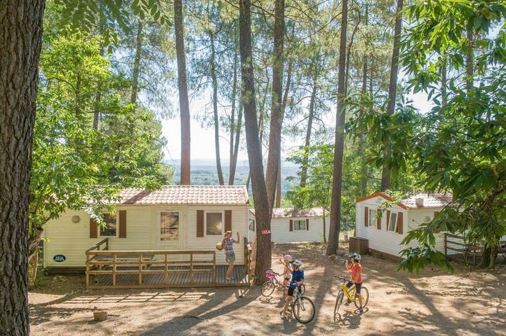 Parc de vacances pour 6 personnes, avec piscine ainsi que jardin et terrasse, animaux acceptés en Ardèche - 4