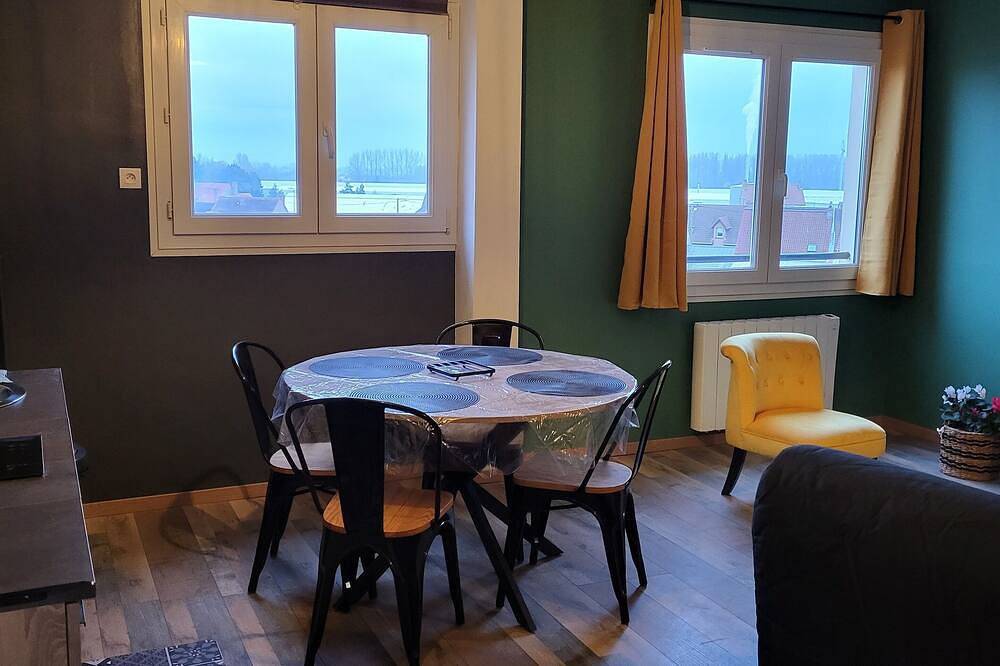 Appartement entier, Appartement rénové in Leffrinckoucke, Côte des dunes de Flandres