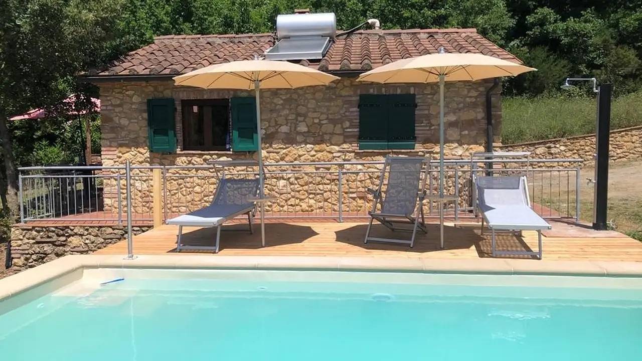 Casa vacanza per 4 persone con terrazza in Guardistallo, Costa degli Etruschi