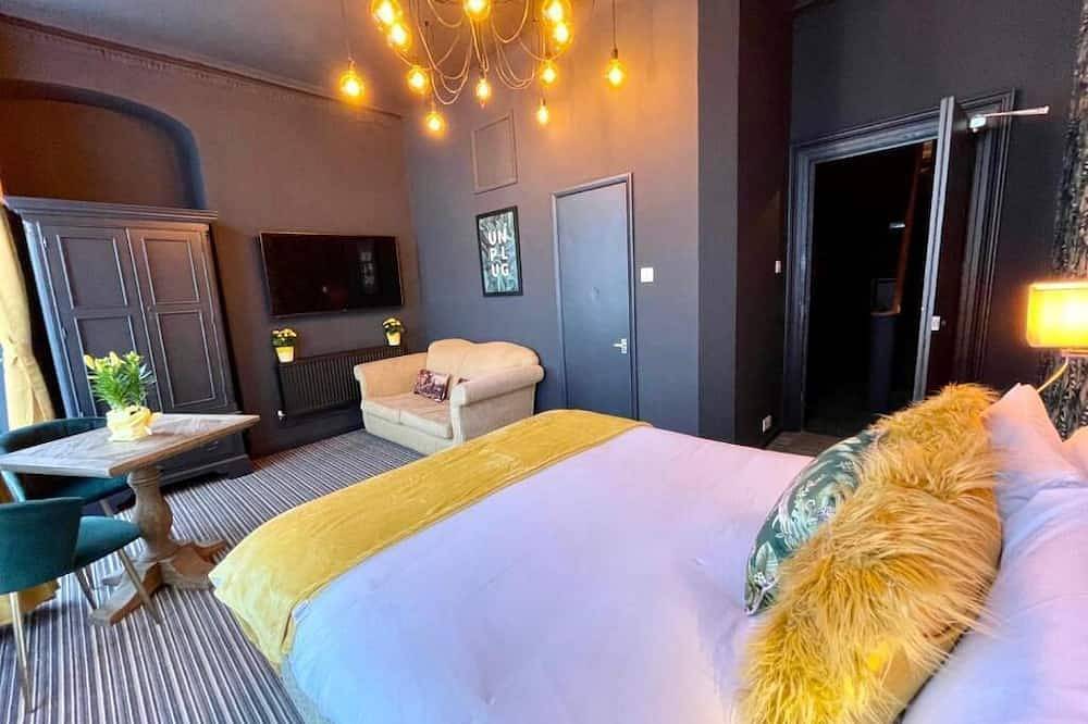 Juniorsuite-Suite-Ensuite mit Dusche-Balkon in Brighton, Sussex