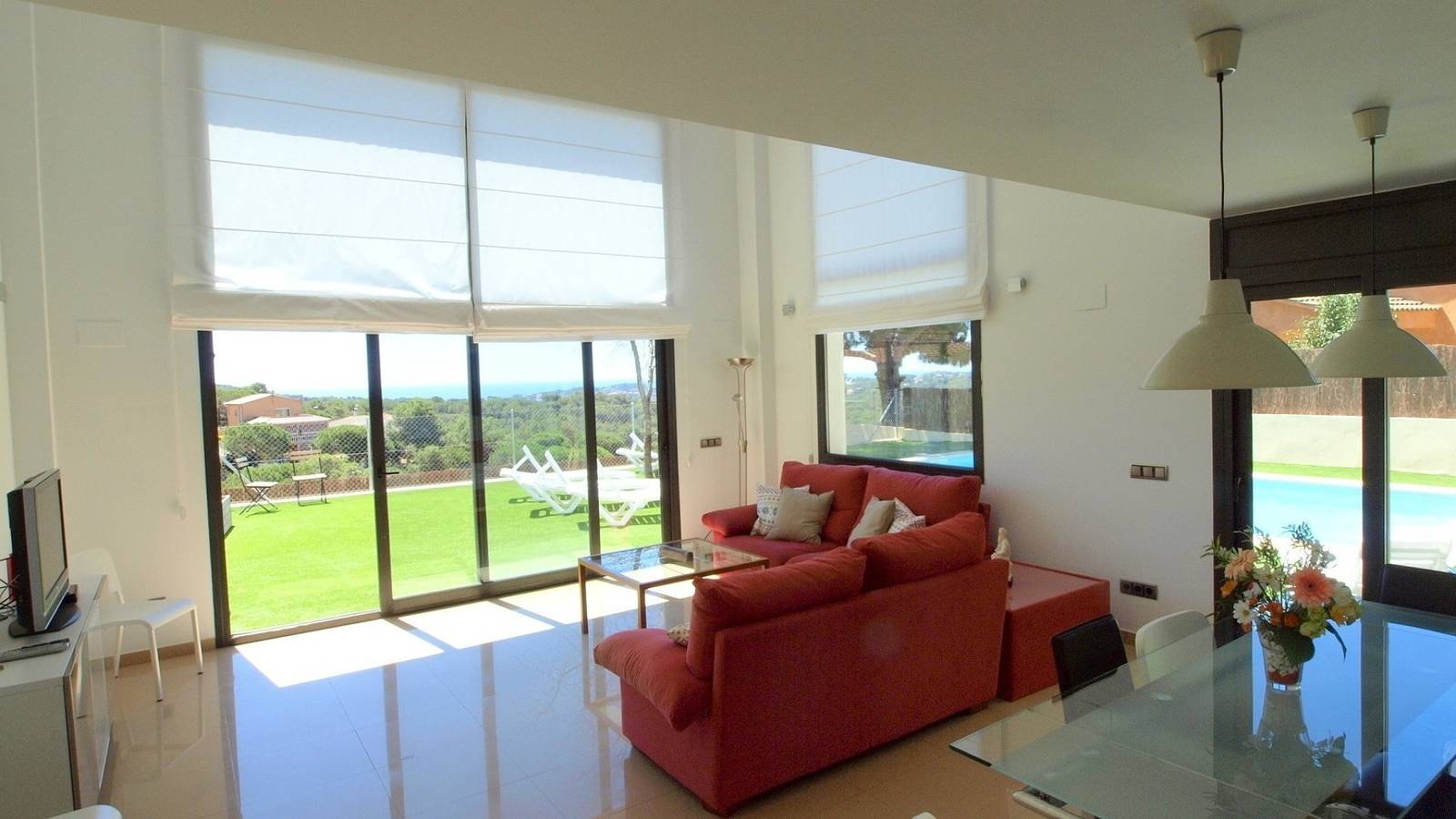 Villa "Costacabana - Villa Macey" con vistas al mar, piscina y Wi-Fi in Lloret de Mar, Costa Brava
