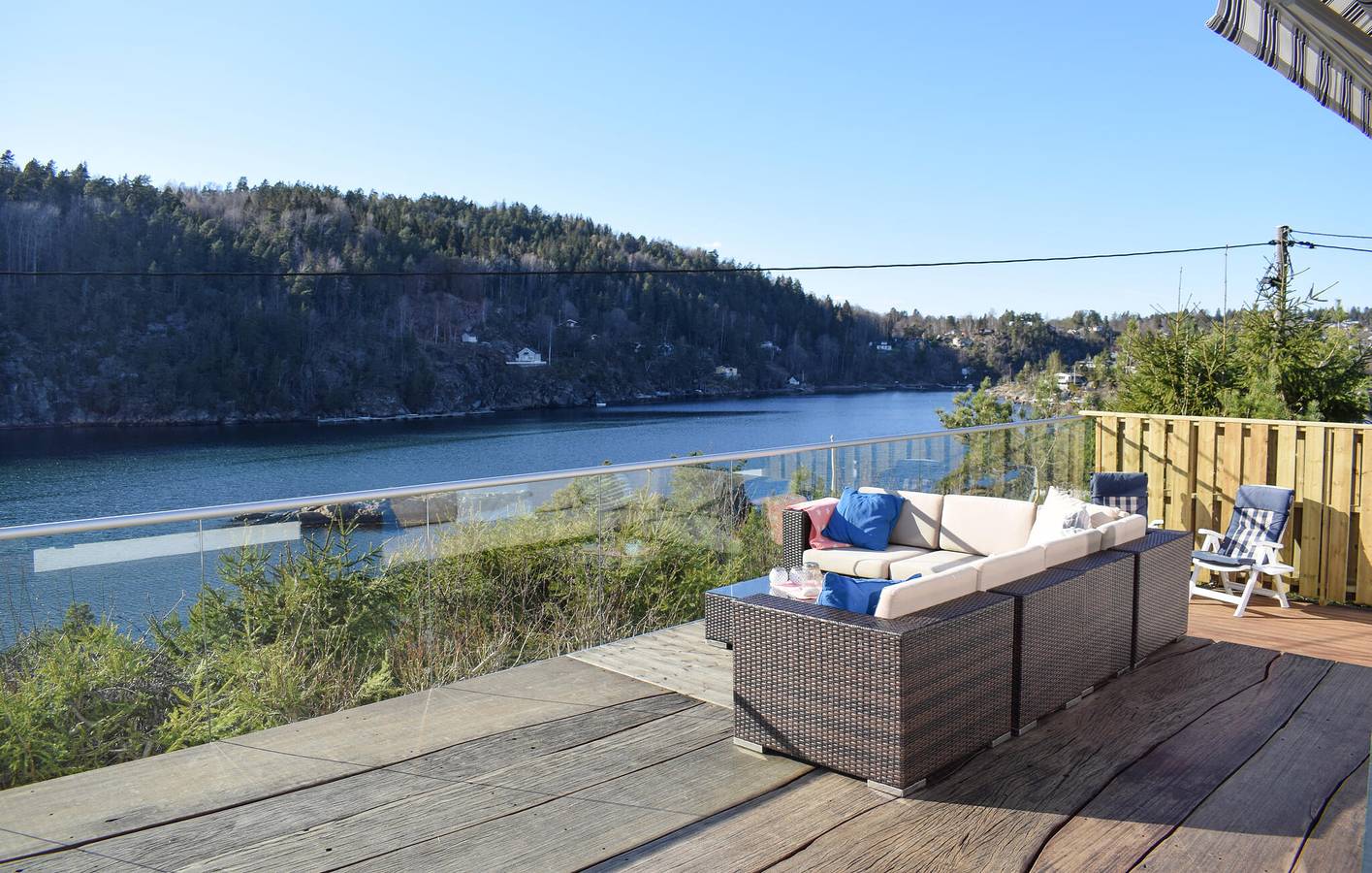 Ferienhaus für 8 Personen mit Terrasse in Frogn