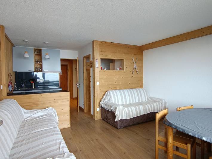 Studio pour 6 personnes, avec balcon