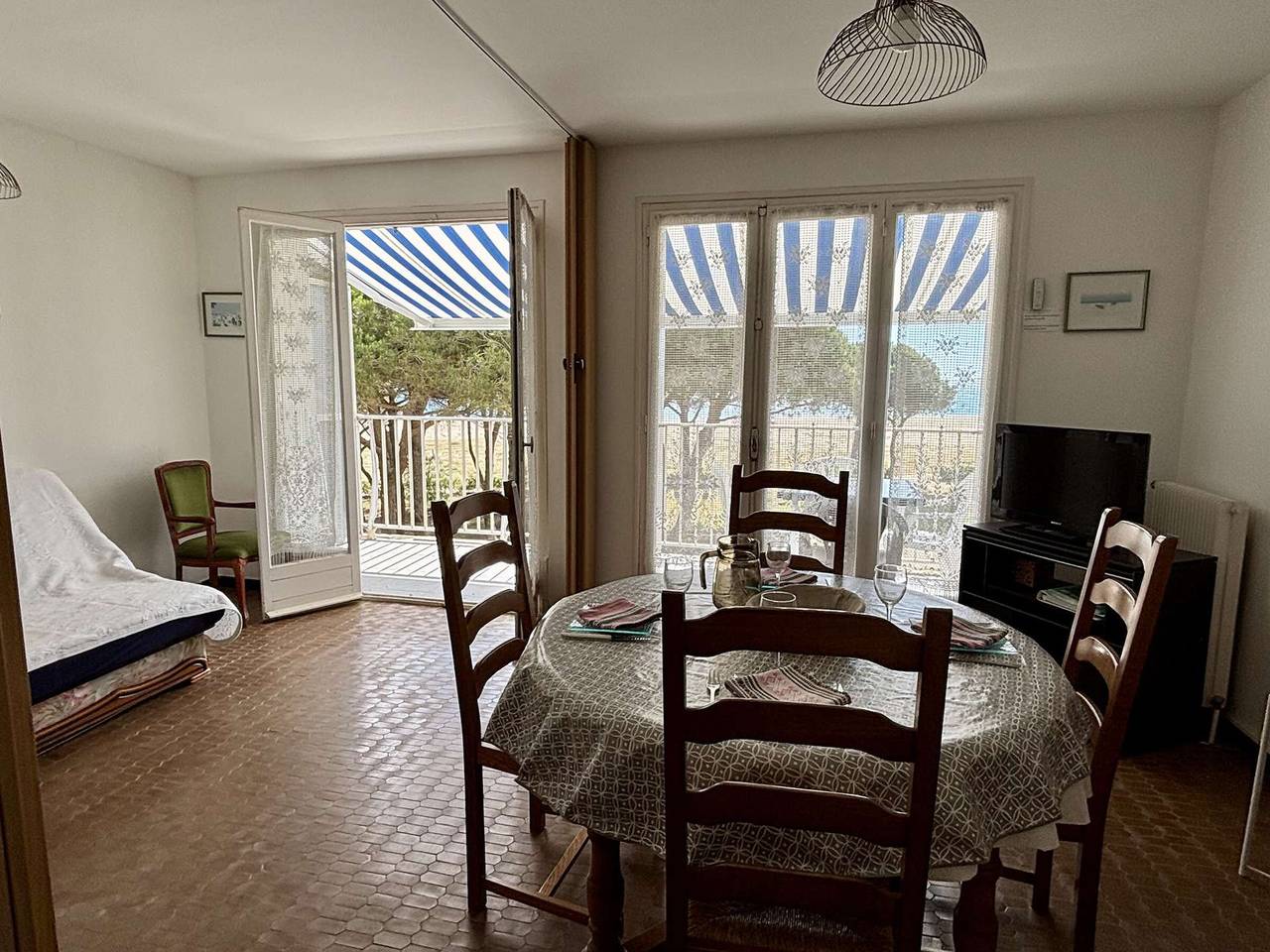 Appartement entier, Appartement 2 Pièces, Animaux admis, Face à la Mer in Côte Vermeille, Argelès-sur-Mer