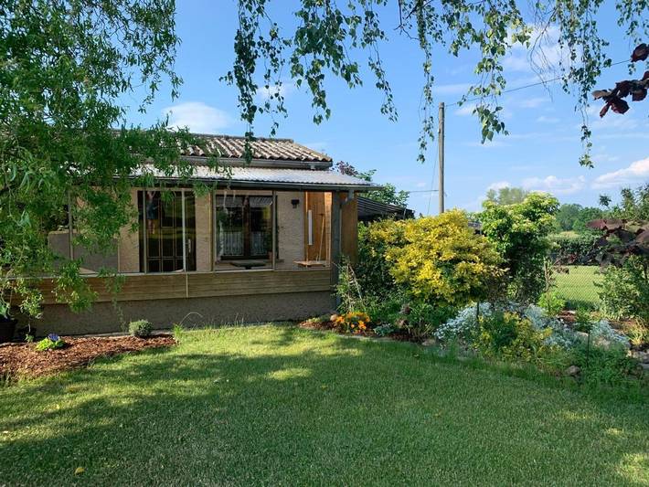 Ferienwohnung für 4 Personen, mit Terrasse und Seeblick sowie Ausblick in Ketzin