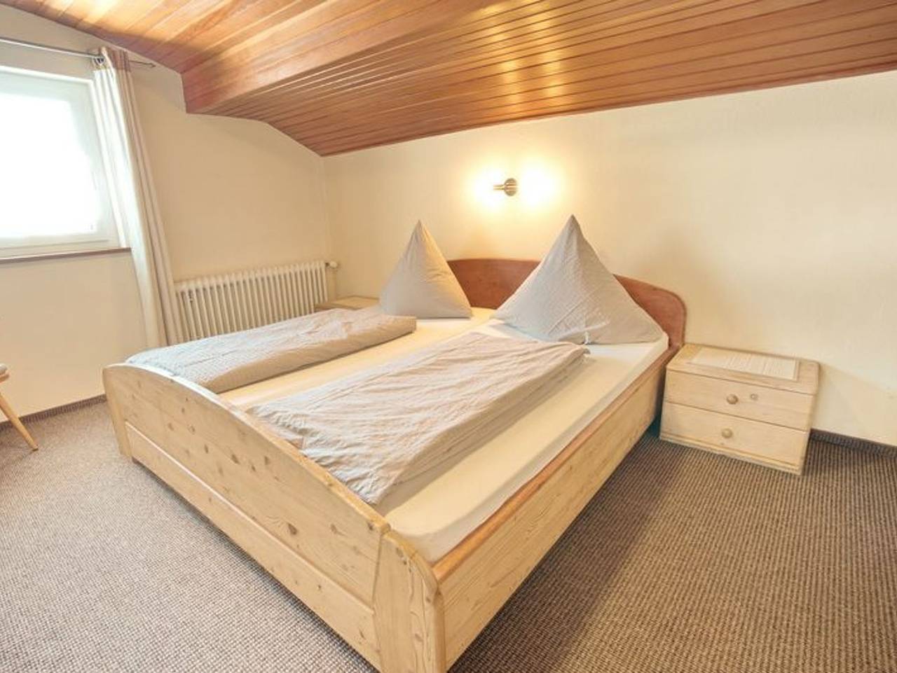 Ganze Ferienwohnung, Grünten Haus Bergfrieden - Ferienwohnung mit Bergblick, Parkplatz und Balkon in Bolsterlang, Bayerisch Schwaben