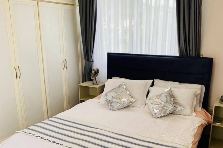 Villa for 4 personer, med badebasseng og sjøutsikt i tillegg til hage, dyr tillatt på Kypros