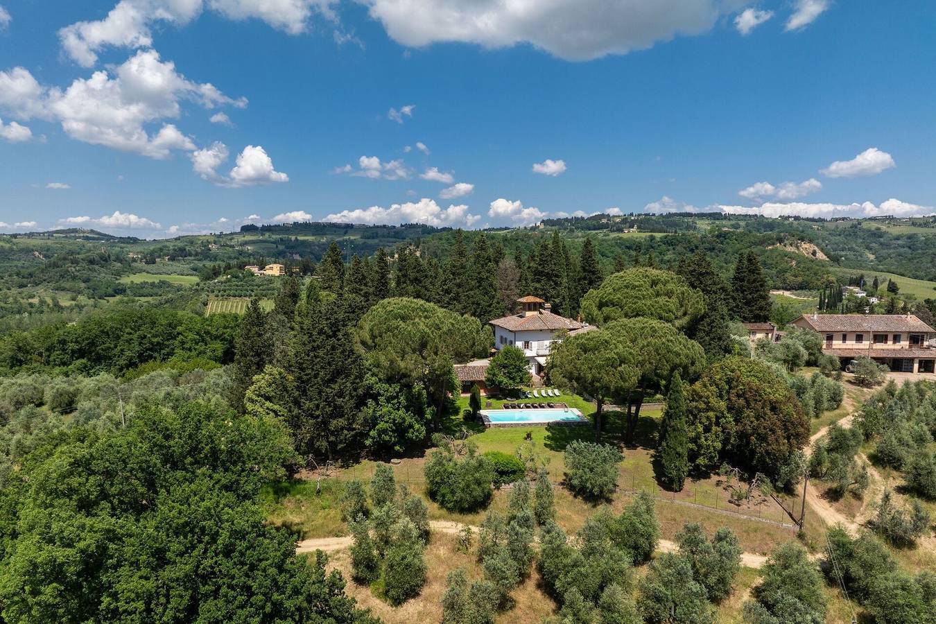 Villa für 15 Personen mit Terrasse in Certaldo, Chianti