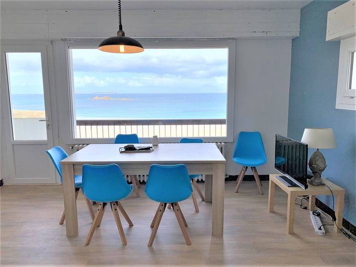 Appartement de vacances pour 4 personnes, avec terrasse, animaux acceptés à Perros-Guirec