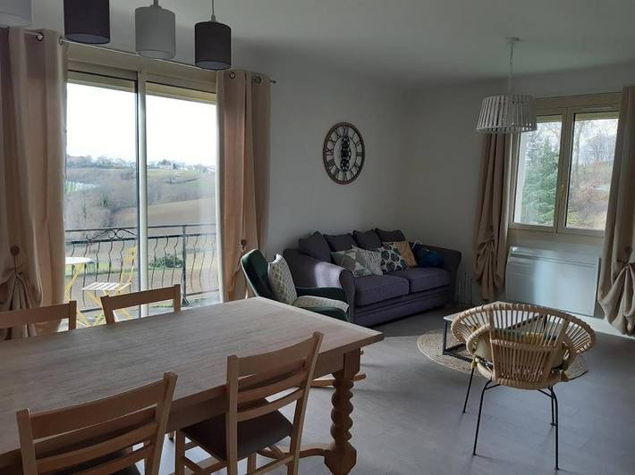 Location de vacances pour 6 personnes, avec jardin et vue, animaux acceptés à Durfort-Lacapelette - 2