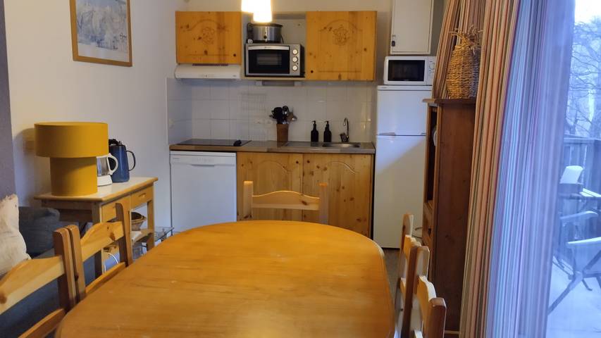 Gîte pour 6 personnes, avec balcon et sauna à Orelle - 4