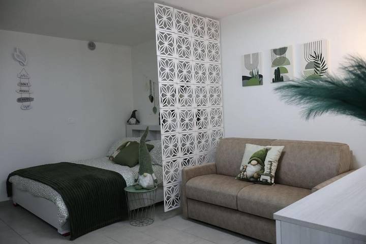 Gîte pour 3 personnes, avec balcon à Suse