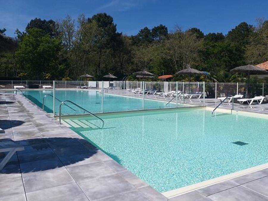 Camping Les Goélands - Mobilheim 4 personen - D - Cabane 2 Schlafzimmer in Arès, Arcachon und Umgebung