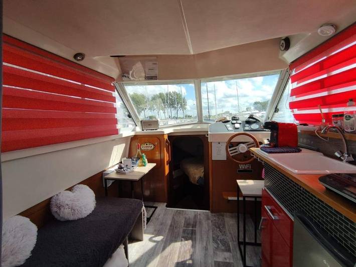 Bateau pour 2 personnes, avec vue et terrasse en Normandie - 3