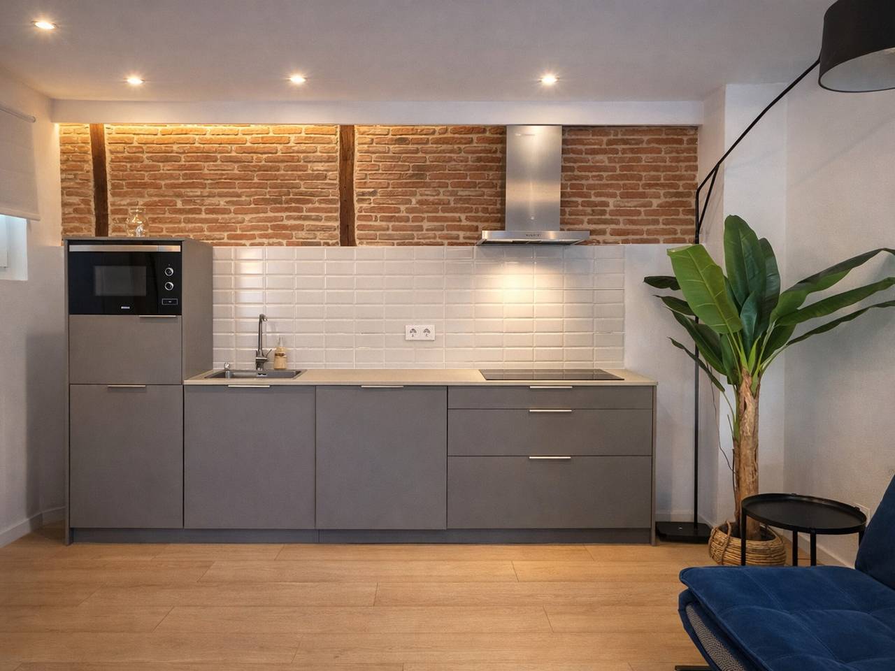 Ganzes Studio, Modernes Studio in Madrid mit Klimaanlage und Wlan - Kapazität 4 Pers. in Arganzuela, Madrid