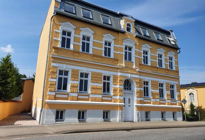 Ferienwohnung für 4 Personen, mit Balkon und Garten sowie Seeblick in Uckermark