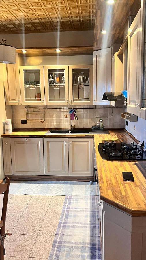 Appartement de vacances pour 8 personnes, avec vue et terrasse ainsi que jardin et vue sur le lac, animaux acceptés