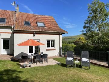 Gîte pour 6 personnes, avec terrasse à Escalles