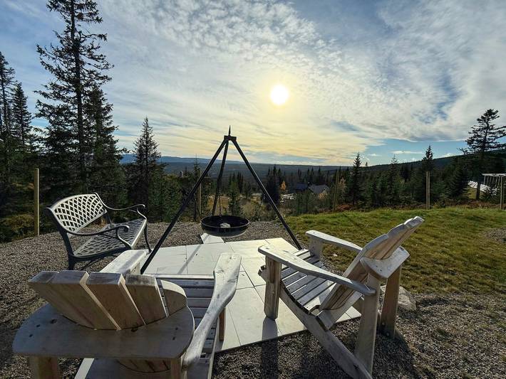 Neue Hütte mit Ski-in/Ski-out in der Nähe der Birkenloipes in Åmot