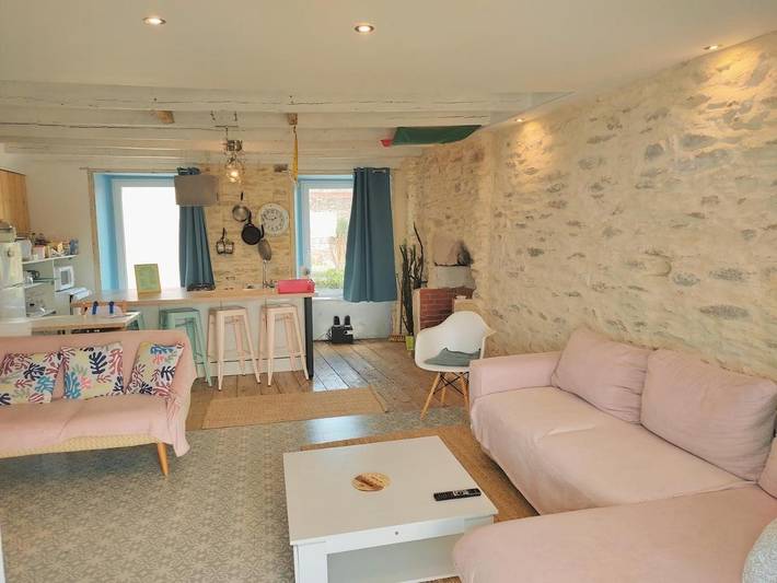 Villa pour 4 personnes, avec Balcon et Terrasse ainsi que Jardin et Vue