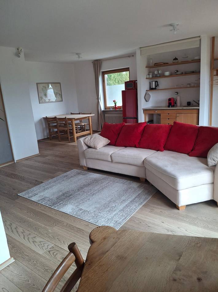 Ganze Ferienwohnung, Ferienwohnung Theresia - Gemütliche Ferienwohnung 70qm für max. 4 Personen mit Terrasse in Laufen, Rupertiwinkel