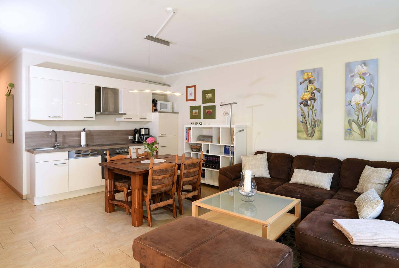 Ganze Wohnung, Ferienwohnung für 4 Personen mit Balkon/Terrasse in Bad Doberan (Stadt), Bad Doberan