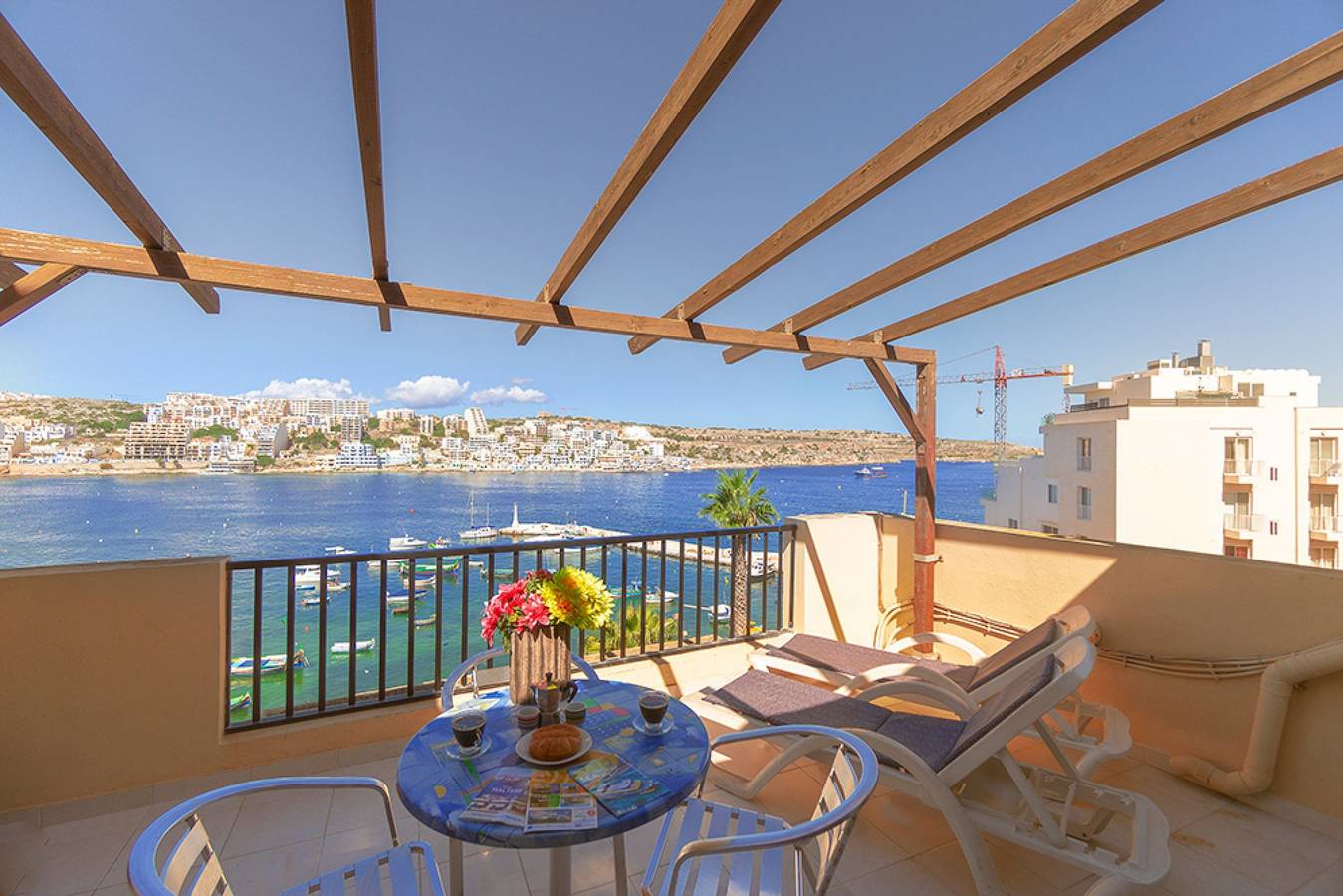 Entire apartment, Getawaysmalta - Harbour Lights Seafront Penthouse in St Paul's Bay in St. Paul's Bay, Malta Island