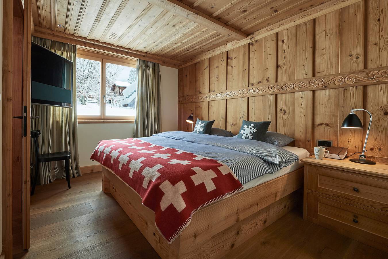 Ganze Wohnung, Ferienwohnung 'Heid' mit Balkon und Wlan in Klosters-Serneus, Plessur Alpen