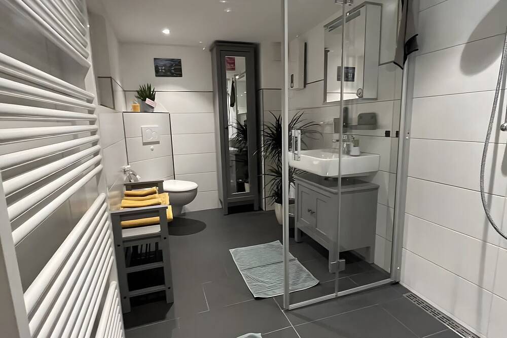 Ganze Wohnung, Apartment 'Fuldaufer' mit privatem Garten und Wlan in Melsungen, Schwalm-Eder-Kreis