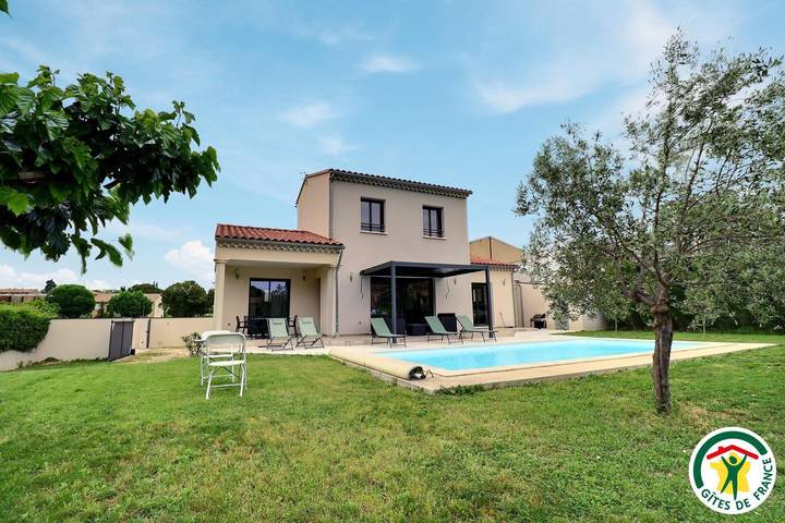 Gîte für 6 Personen, mit Terrasse und Pool sowie Garten - 1