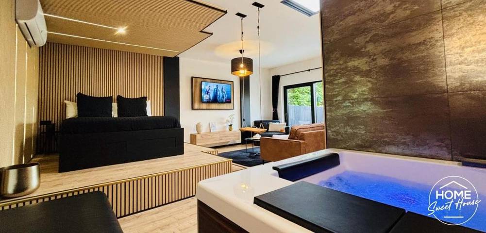 Location de vacances pour 3 personnes, avec jardin et jacuzzi à Oupeye