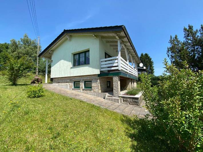 Ferienhaus für 2 Personen, mit Balkon und Terrasse sowie Sauna