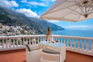 Chambre d’hôte pour 2 personnes, avec vue et jardin, animaux acceptés à Positano