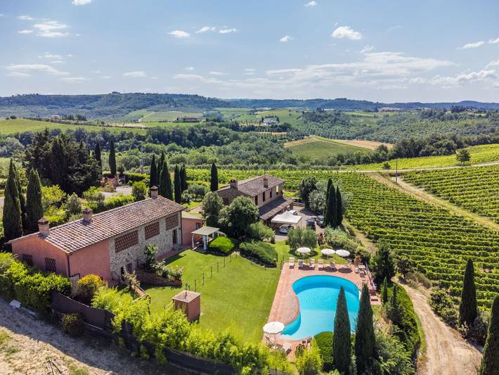 Location de vacances pour 8 personnes, avec Terrasse et Jardin à Certaldo - 4