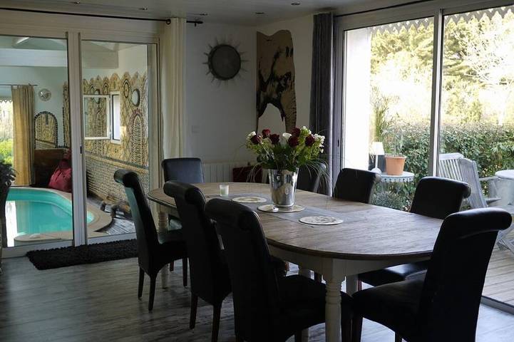 Maison de vacances pour 20 personnes, avec sauna et jardin, animaux acceptés à Le Château-d'Oléron