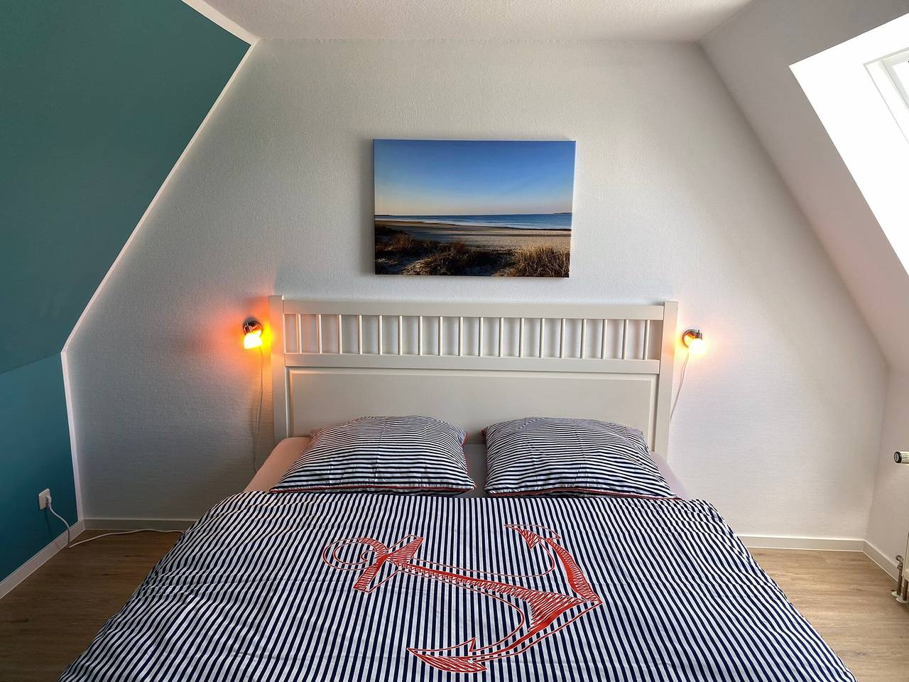 Ganze Wohnung, Apartment „Rudenblick“ mit Meerblick, privater Terrasse und Wlan in Freest, Vorpommern Greifswald