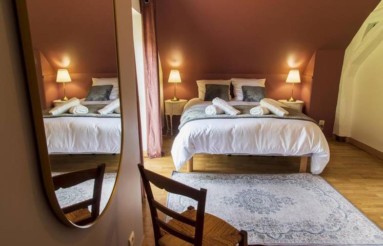 Location de vacances pour 6 personnes, avec terrasse à Châteauvieux - 2