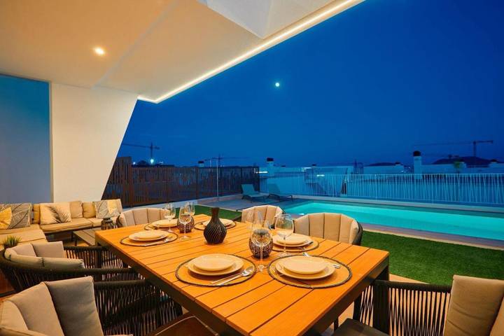 Casa rural para 7 personas, con vistas además de terraza y piscina en Finestrat - 3
