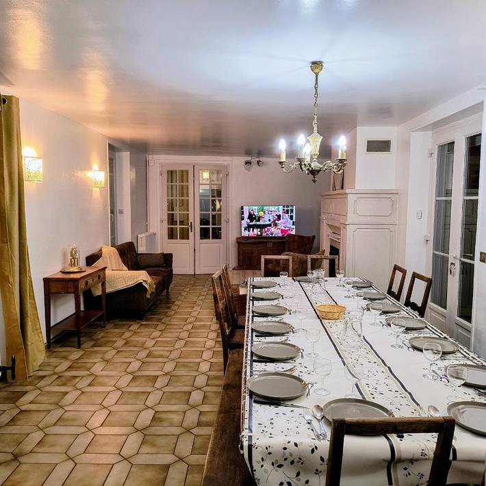 Maison de vacances pour 15 personnes, avec vue et vue sur le lac ainsi que piscine et jardin, animaux acceptés dans Essonne - 3