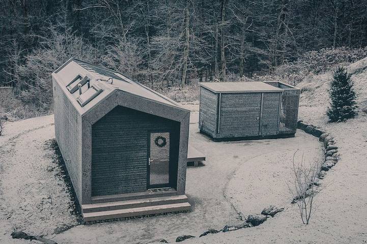 Gîte pour 2 personnes, avec Terrasse ainsi que Jardin et Sauna