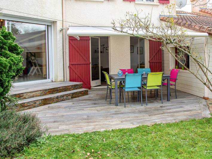 Location de vacances pour 10 personnes, avec terrasse et jardin à La Bernerie-en-Retz - 4