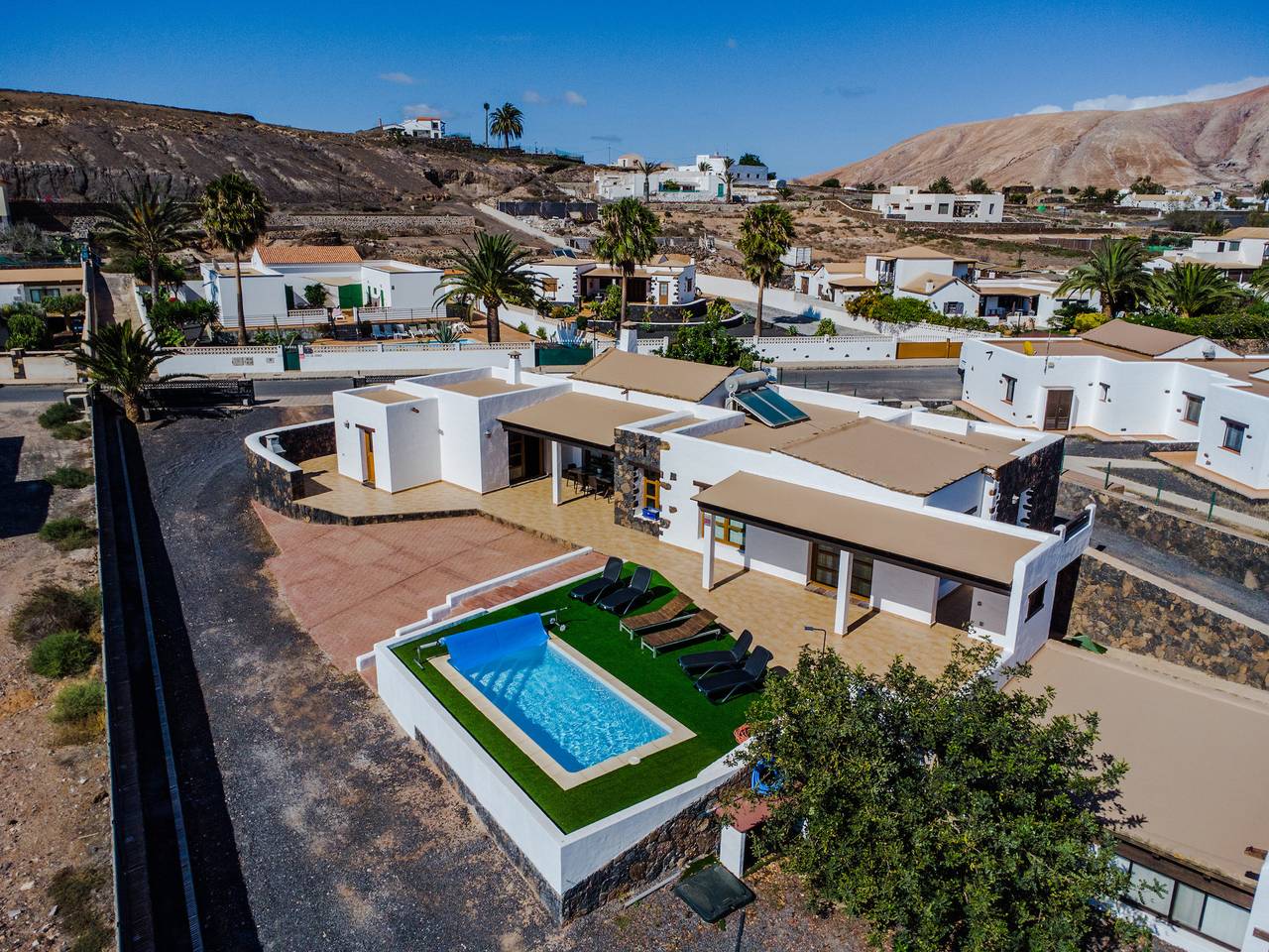 Casa de vacaciones para 6 personas con terraza in Villaverde, La Oliva
