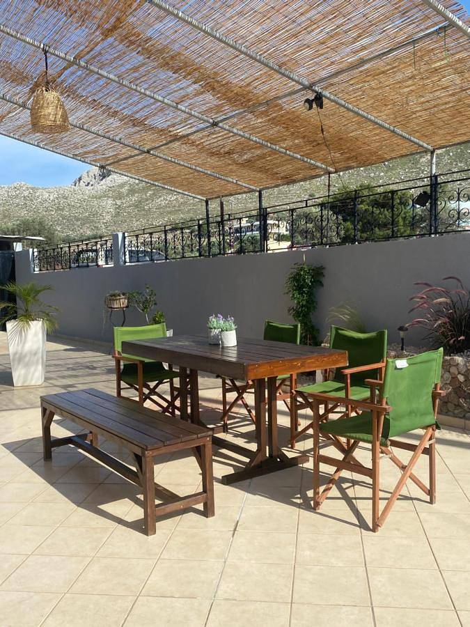 Ferienwohnung für 5 Personen, mit Balkon und Terrasse sowie Ausblick