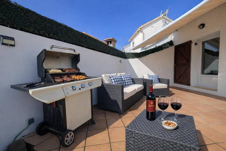 Chalet für 6 Personen, mit Terrasse und Garten, mit Haustier in Roses - 2