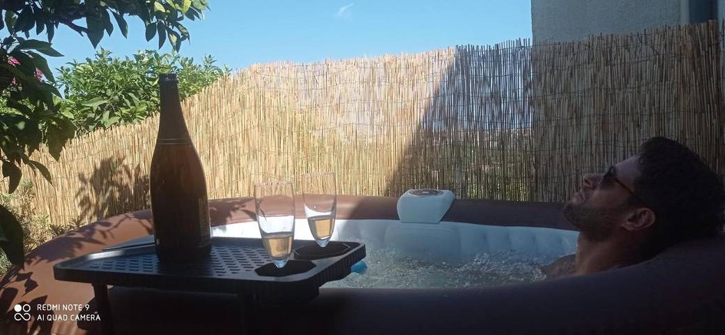 Tente pour 2 personnes, avec jardin ainsi que terrasse et vue dans les Alpes maritimes - 3