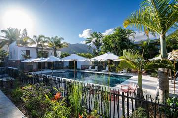 Hôtel pour 2 personnes, avec jardin et piscine ainsi que sauna et vue à Entre-Deux