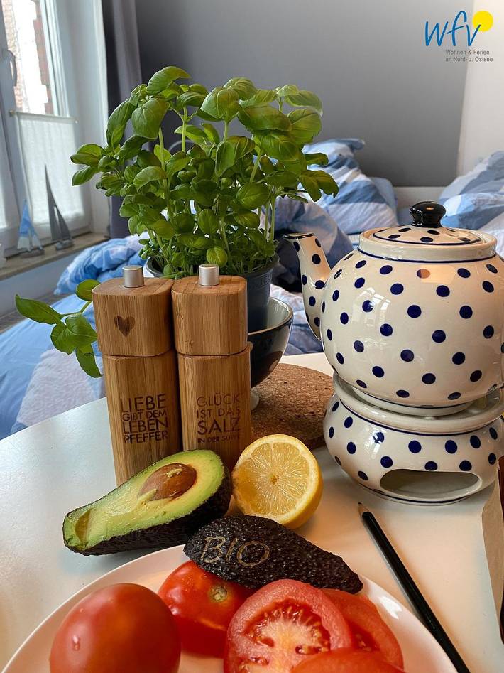 Ganze Wohnung, Haus KarlsRUHE Ferienwohnung Kajüte+: Ruhe & Luxus mit Sauna und Strandkorb in Juist