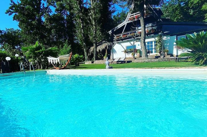 Ferienhaus für 6 Personen, mit Garten
