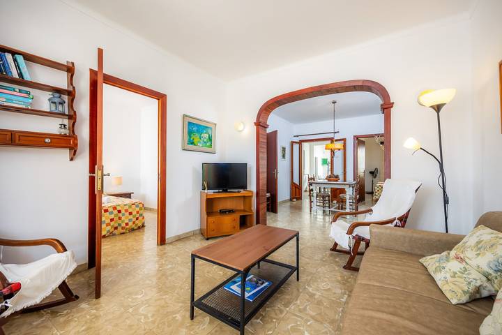 Casa de vacaciones 'Casa Tradicional Can Picafort' con jardín privado, balcón y Wi-Fi in Can Picafort, Santa Margalida