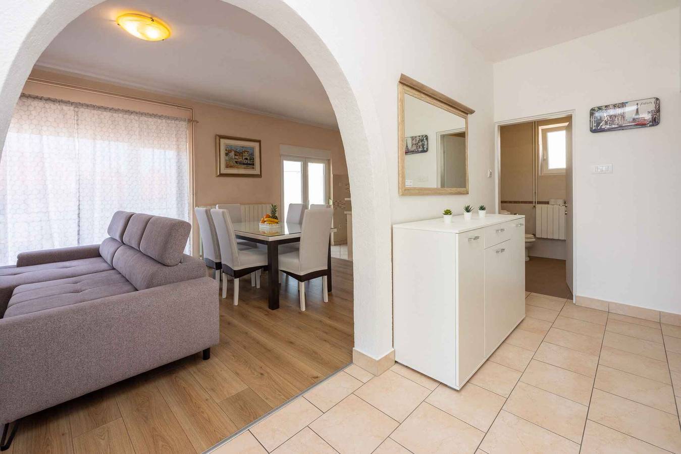 Entire vacation apartment, Holiday apartment with balcony and air conditioning in Crikvenica, Primorje-Gorski Kotar